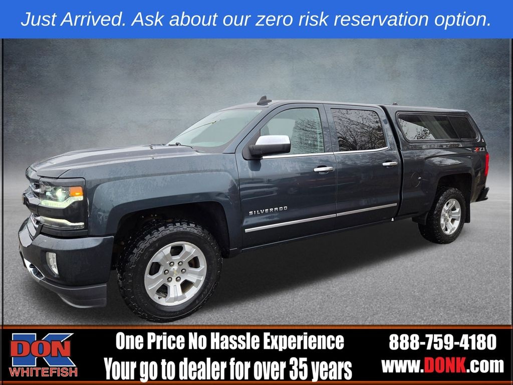Used 2018 Chevrolet Silverado 1500 LTZ Z71 4WD Crew Cab