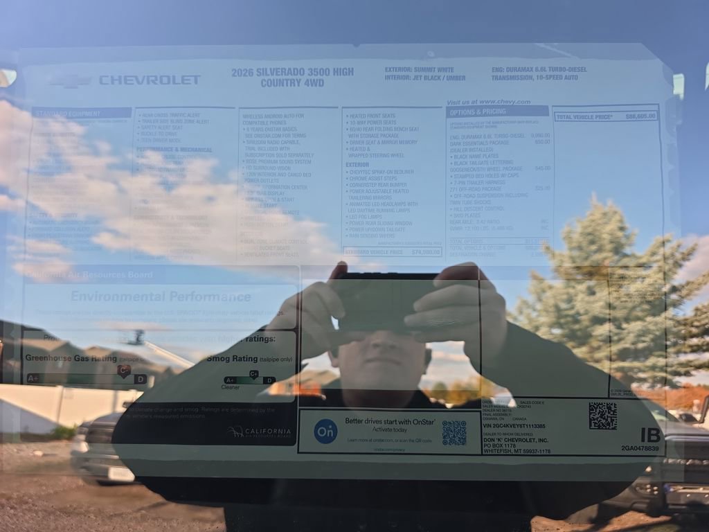2026 Chevrolet Silverado 3500 HD High Country - Photo 22