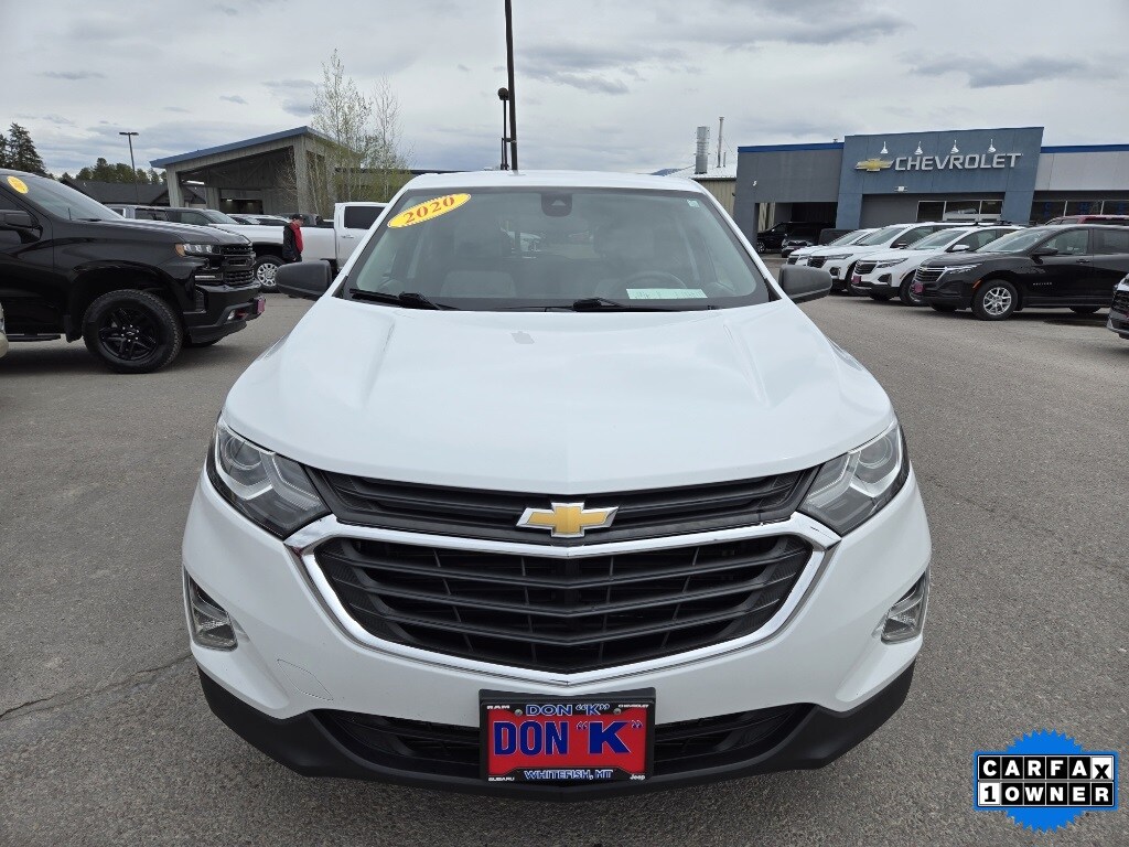 Used 2020 Chevrolet Equinox LS with VIN 2GNAX5EV2L6140801 for sale in Whitefish, MT