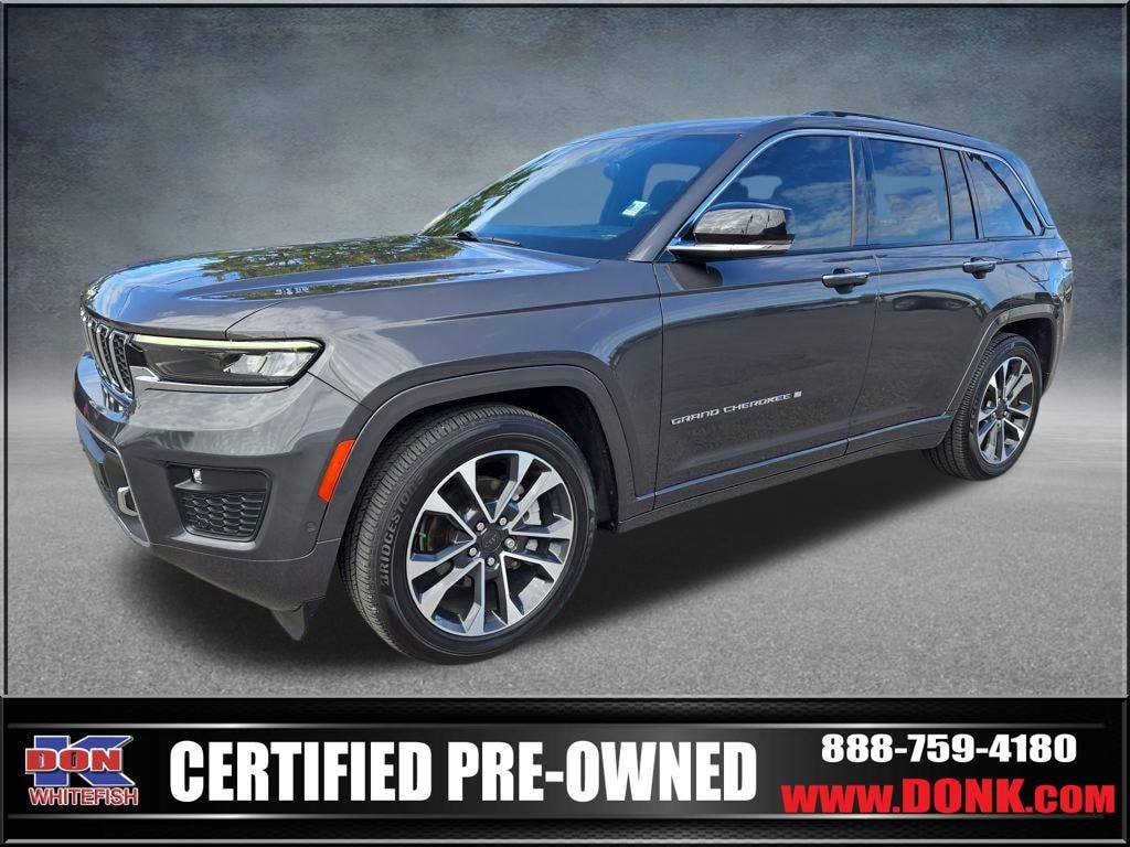 Certified 2022 Jeep Grand Cherokee Overland 4x4