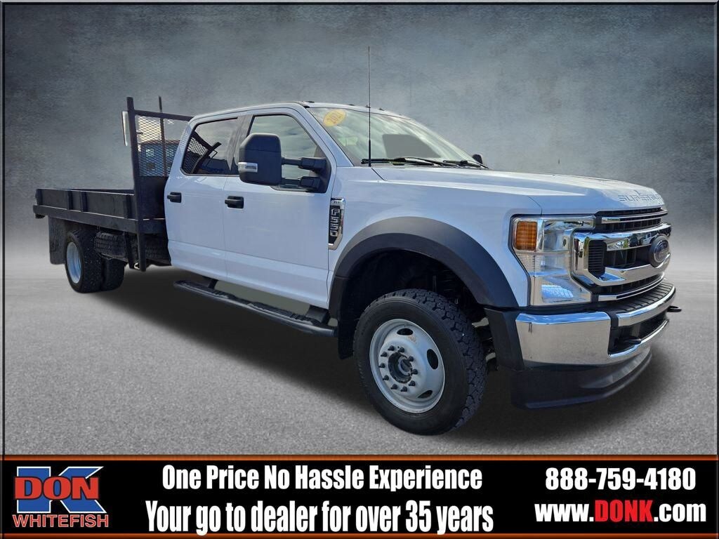 Used 2021 Ford F-550SD XL DRW 4x4 Crew Cab