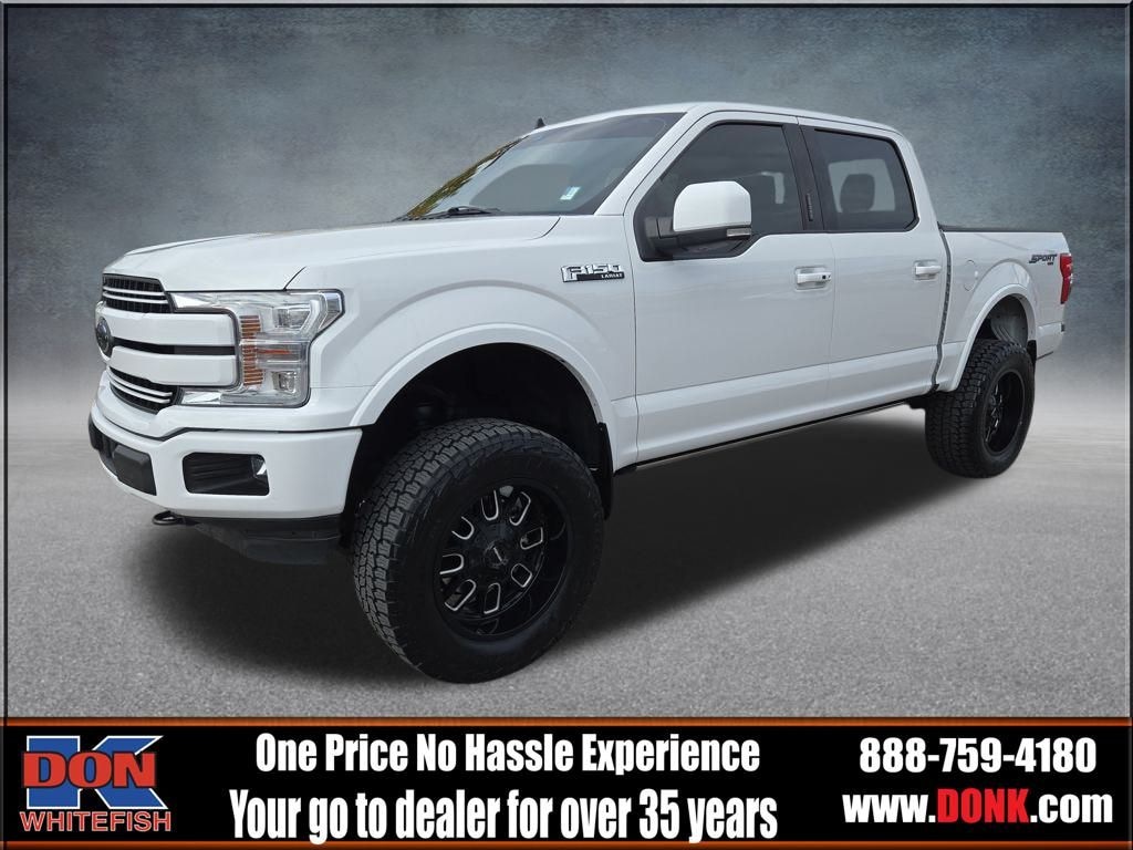 Used 2020 Ford F-150 Lariat Sport 4WD Truck SuperCrew Cab