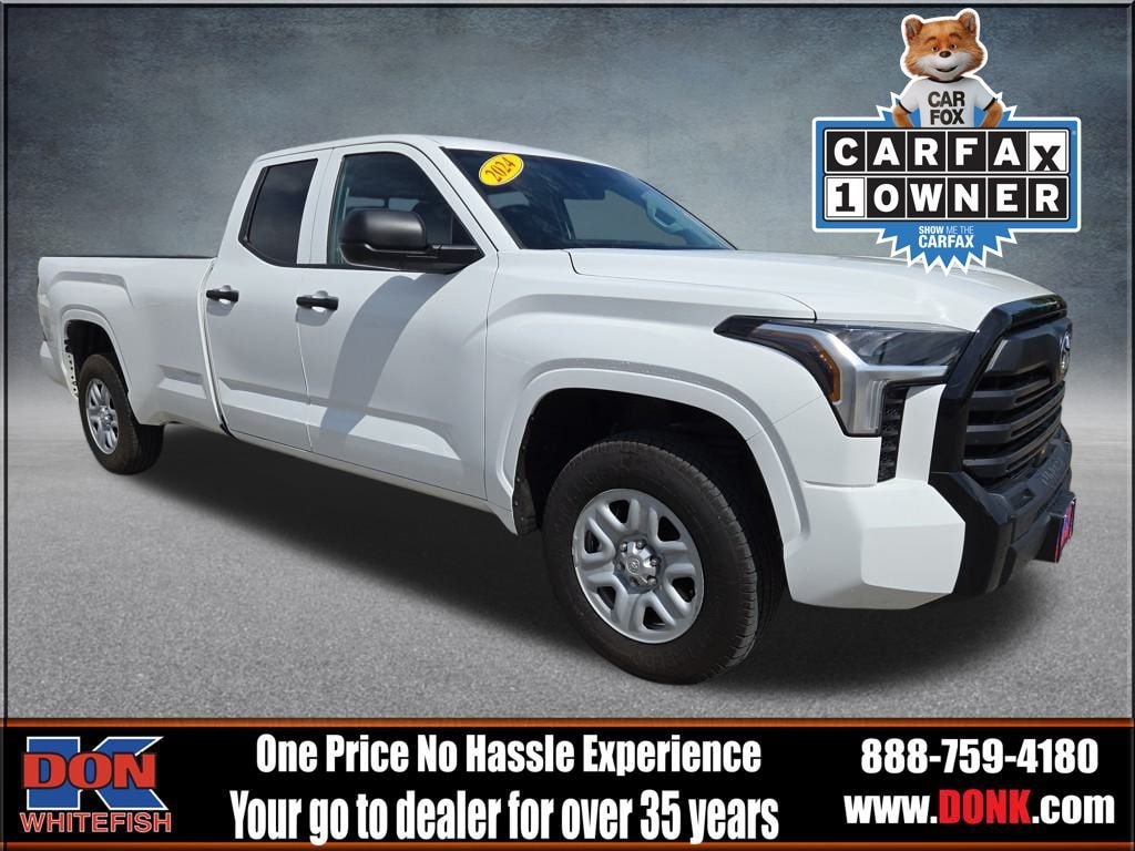 Used 2024 Toyota Tundra SR Double Cab Long Bed 4WD Truck Double Cab