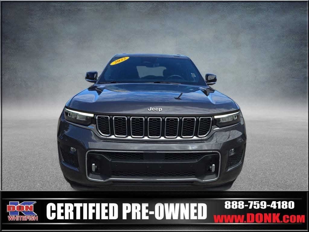 Used 2022 Jeep Grand Cherokee Overland 4x4 SUV