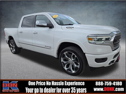 Featured Used 2019 Ram 1500 Limited 4x4 Truck Crew Cab for Sale in Whitefish, MT