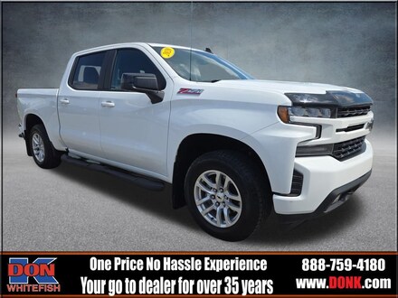 Featured Used 2020 Chevrolet Silverado 1500 RST Z71 4WD Truck Crew Cab for Sale in Whitefish, MT