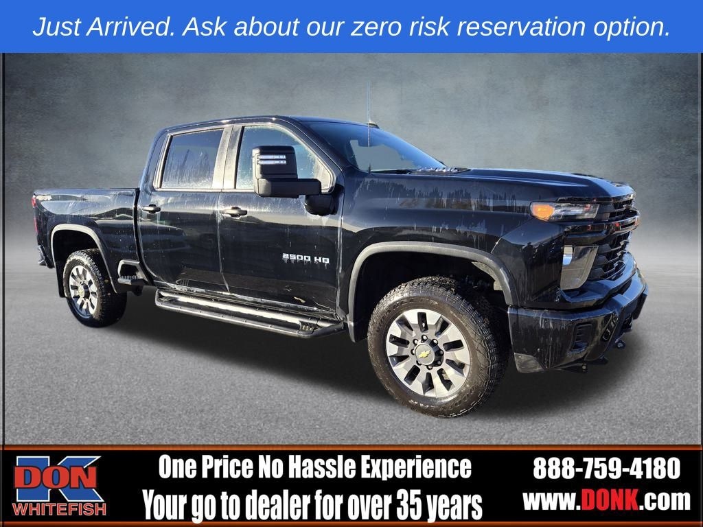 Used 2024 Chevrolet Silverado 2500HD Custom 4WD Truck Crew Cab