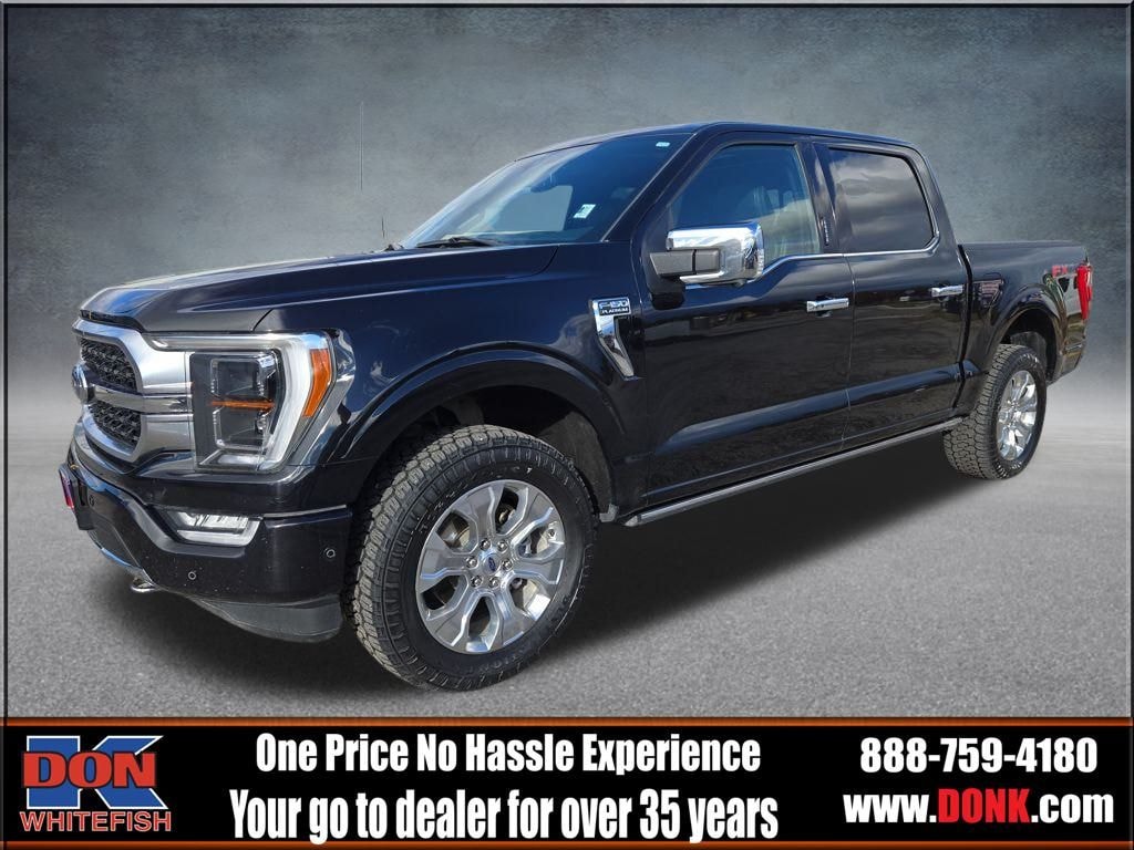 Used 2021 Ford F-150 Platinum 4x4 Truck SuperCrew Cab