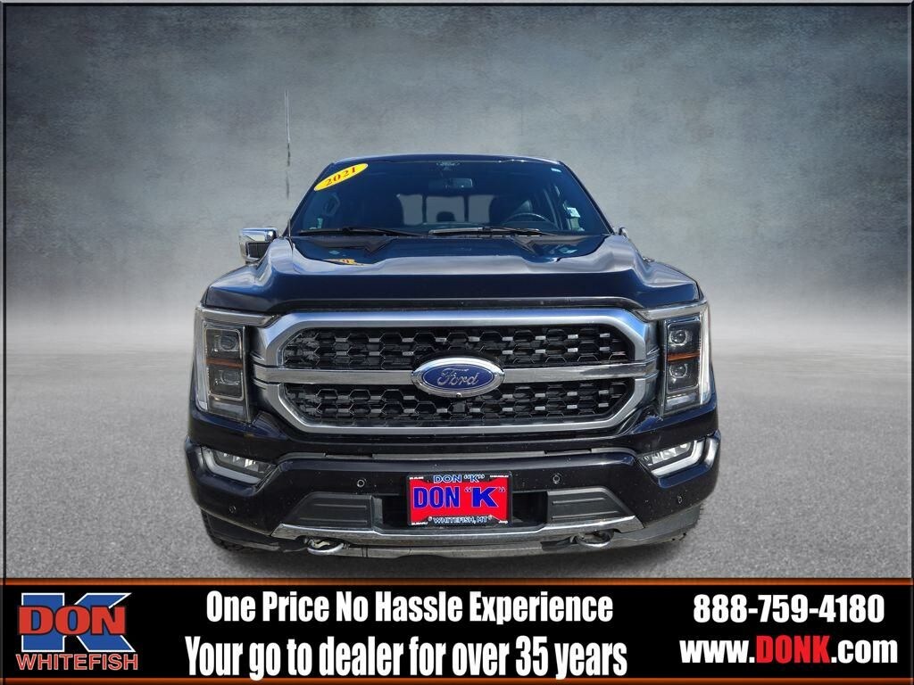 Used 2021 Ford F-150 Platinum 4x4 Truck SuperCrew Cab