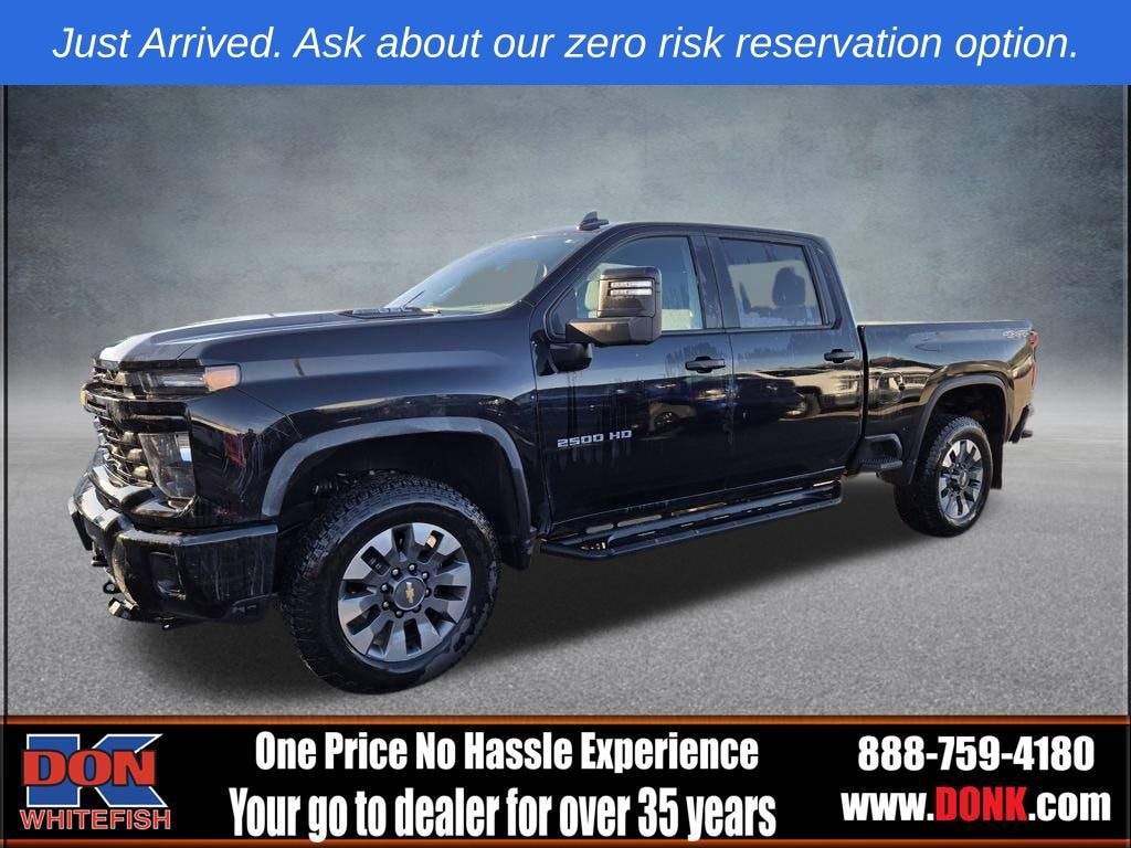Used 2024 Chevrolet Silverado 2500HD Custom 4WD Truck Crew Cab
