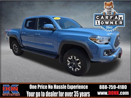 Featured Used 2019 Toyota Tacoma TRD Off-Road V6 Truck Double Cab for Sale in Whitefish, MT