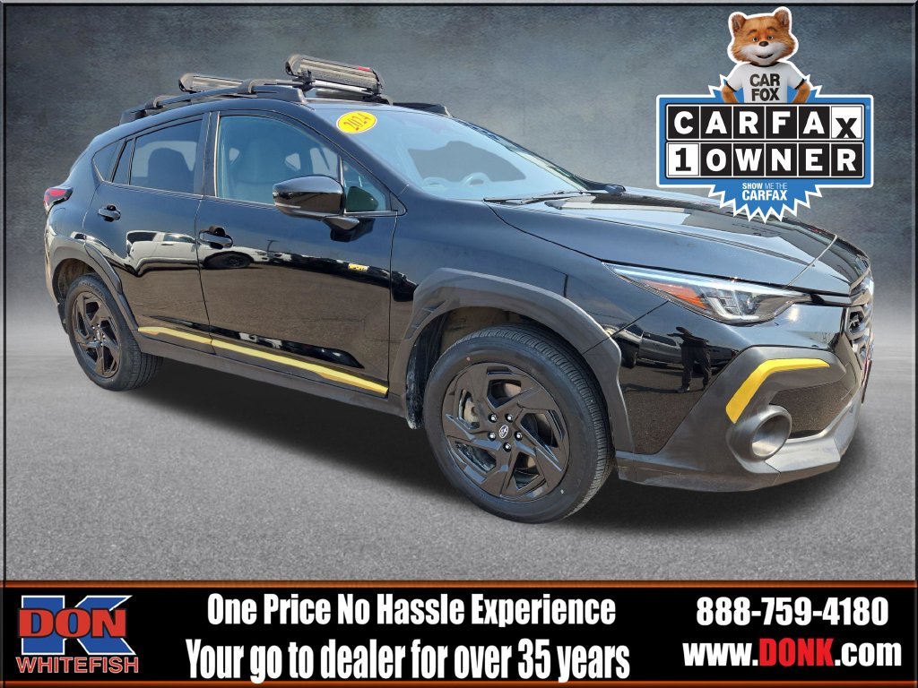 Featured Used 2024 Subaru Crosstrek Sport AWD SUV for Sale in Whitefish, MT