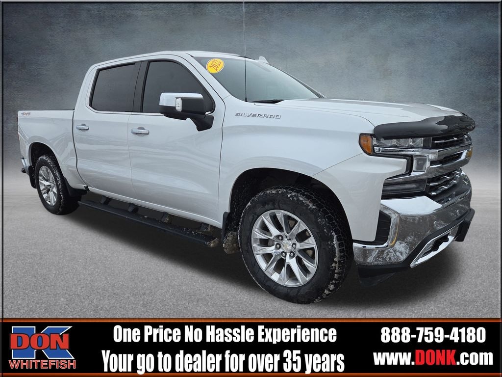 Used 2022 Chevrolet Silverado 1500 LTD LTZ 4WD Truck Crew Cab