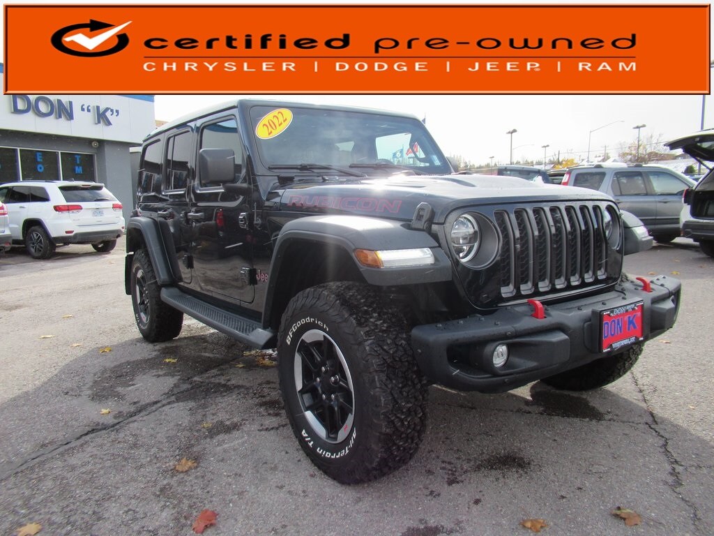 Used 2022 Jeep Wrangler Unlimited Rubicon For Sale in Whitefish, MT |  Serving Evergreen MT 1C4HJXFN2NW109334