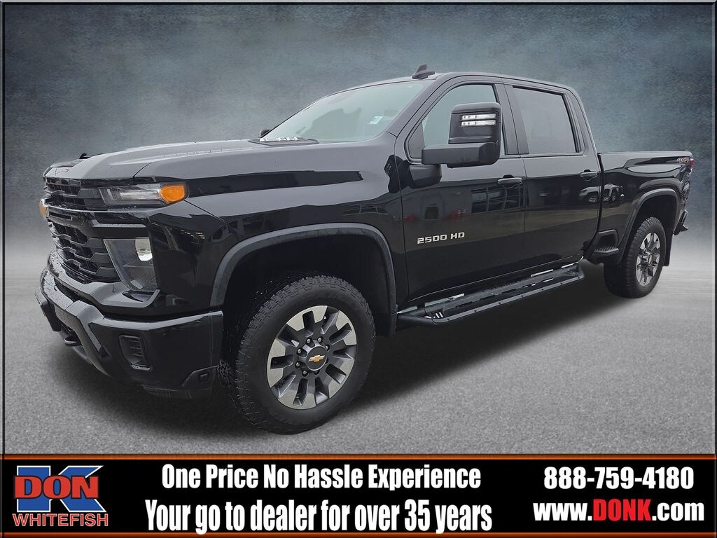 Used 2024 Chevrolet Silverado 2500HD Custom 4WD Truck Crew Cab