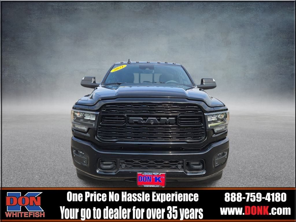 Used 2021 Ram 3500 Limited Night Edition DRW 4x4 Truck Crew Cab