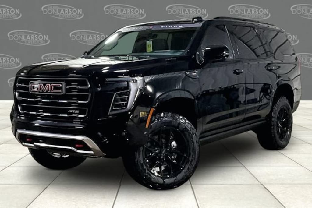 New 2026 GMC Yukon AT4 Black Widow - Supercharged SUV