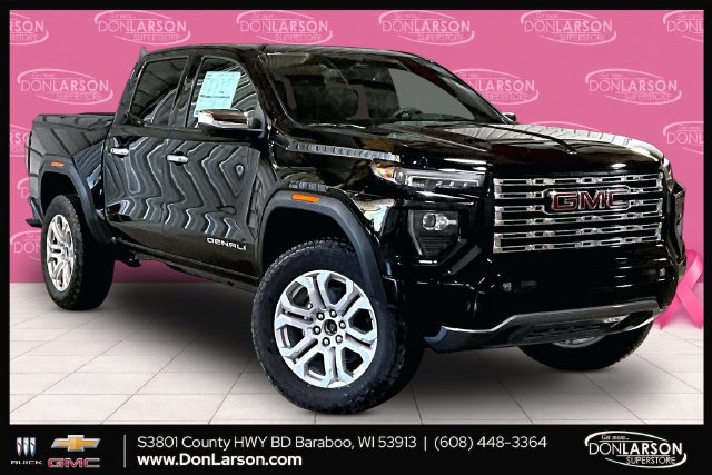 Onyx Black 2026 GMC Canyon Pickup Truck Four-Wheel Drive Automatic