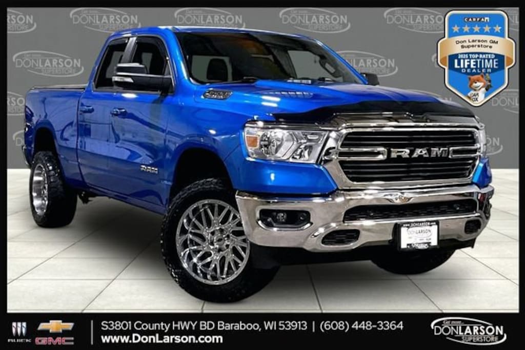 Used 2021 Ram 1500 Big Horn Quad Cab 4x4 64 Box Truck Quad Cab