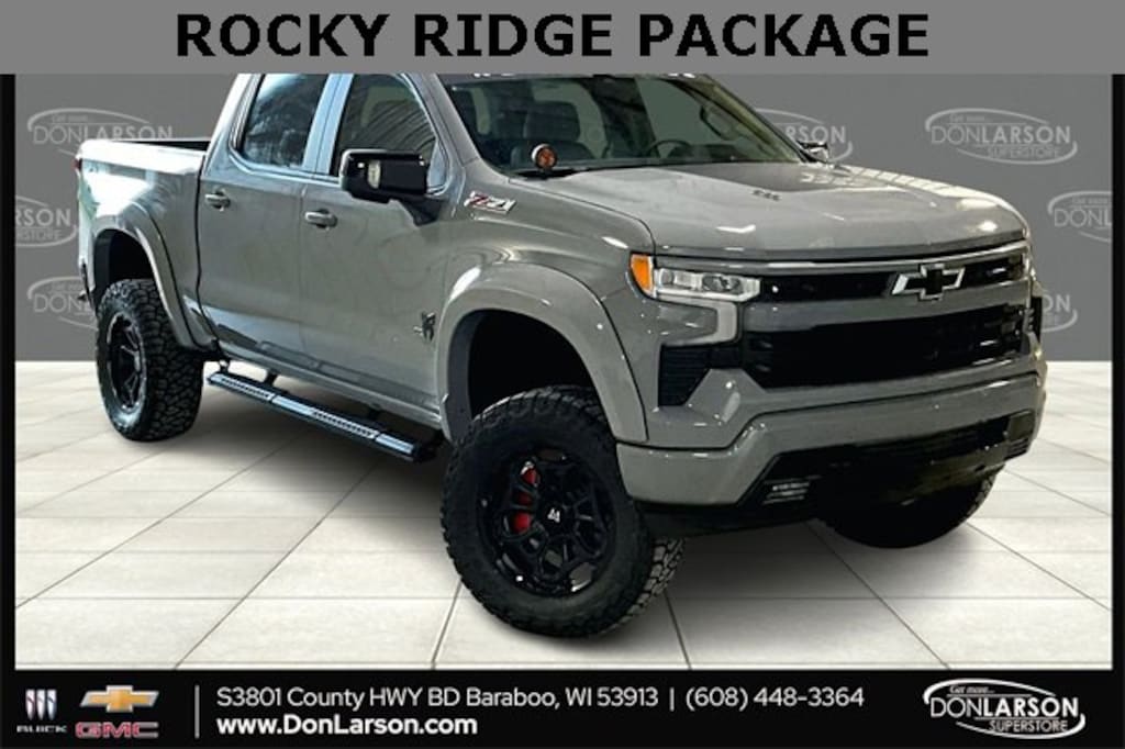 New 2025 Chevrolet Silverado 1500 RST Rocky Ridge Package Truck