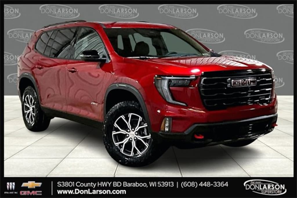 New 2026 GMC Acadia AT4 SUV