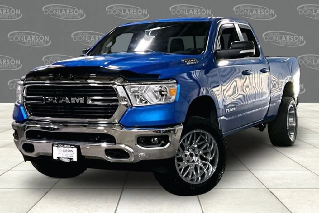 Used 2021 Ram 1500 Big Horn Quad Cab 4x4 64 Box Truck Quad Cab