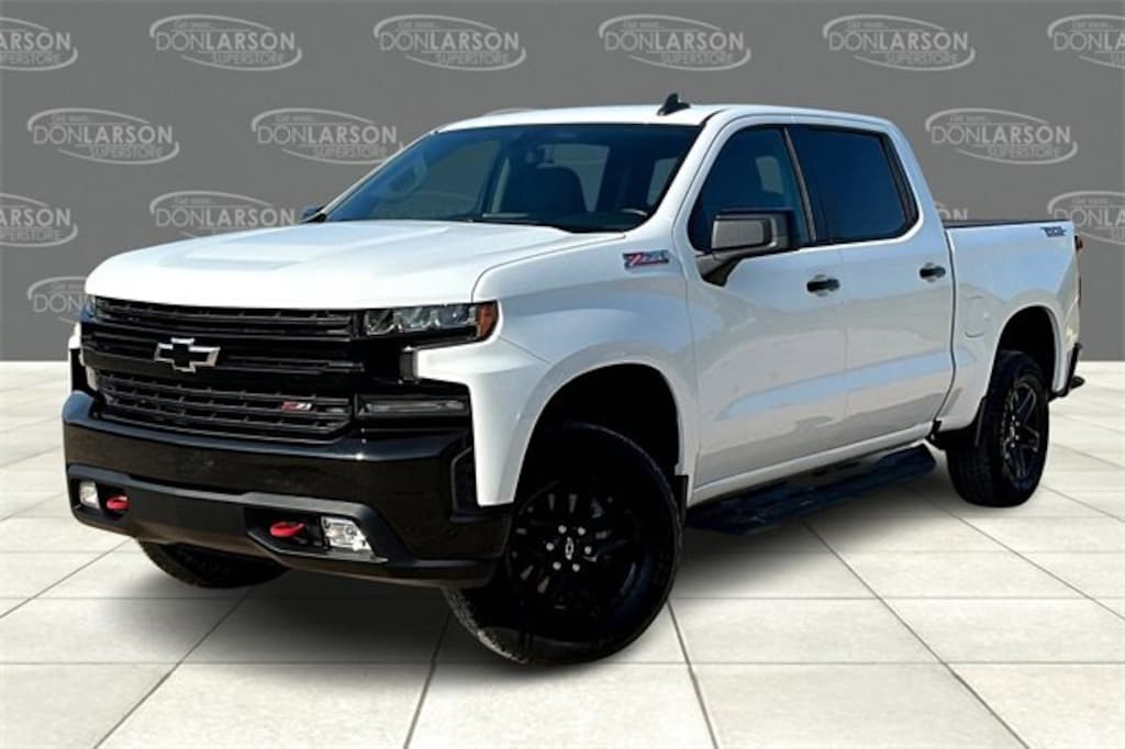 Used 2021 Chevrolet Silverado 1500 LT Trail Boss Truck Crew Cab
