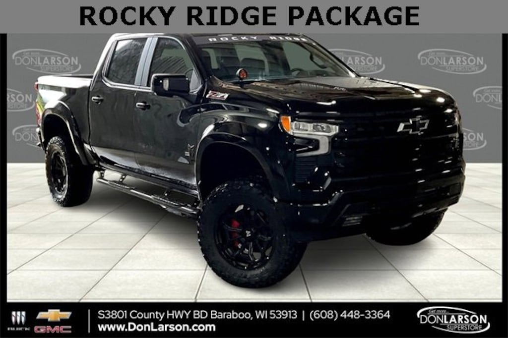 New 2025 Chevrolet Silverado 1500 RST Rocky Ridge Package Truck