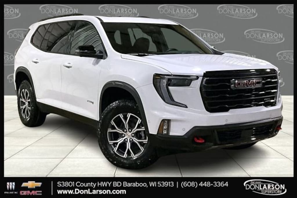 New 2026 GMC Acadia AT4 SUV