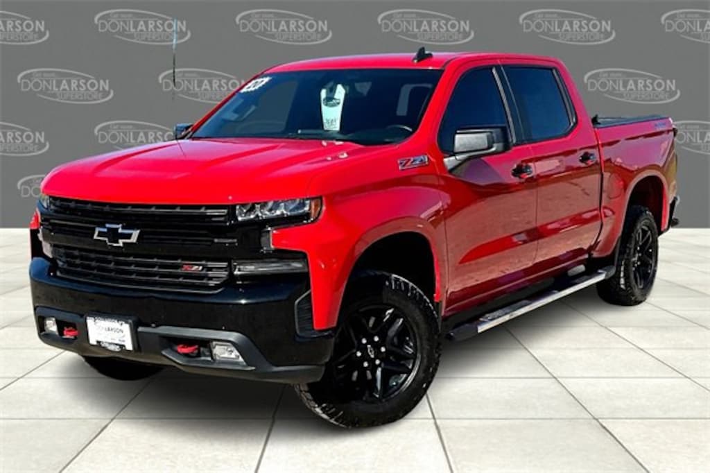 Used 2020 Chevrolet Silverado 1500 LT Trail Boss Truck Crew Cab