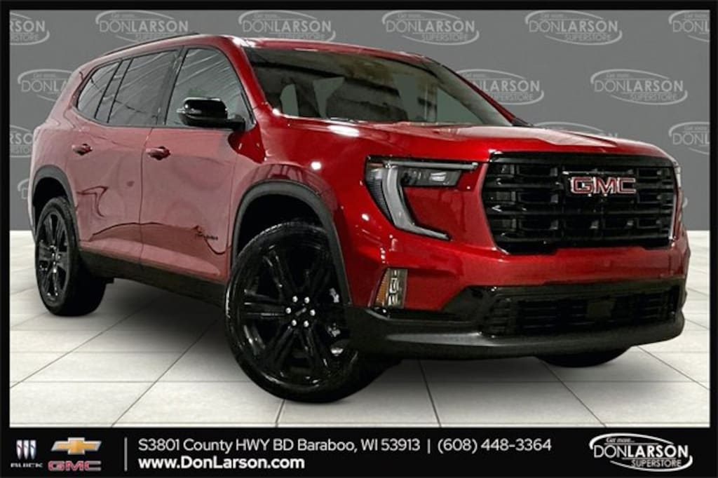 New 2026 GMC Acadia Elevation SUV