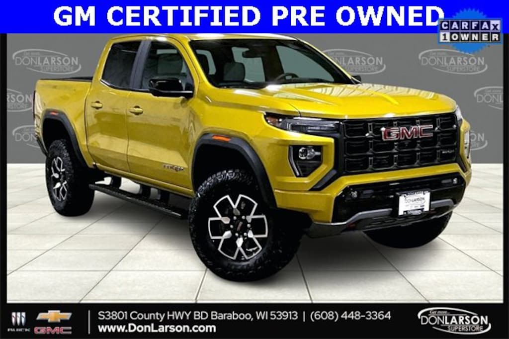 Certified 2024 GMC Canyon AT4X Truck Crew Cab