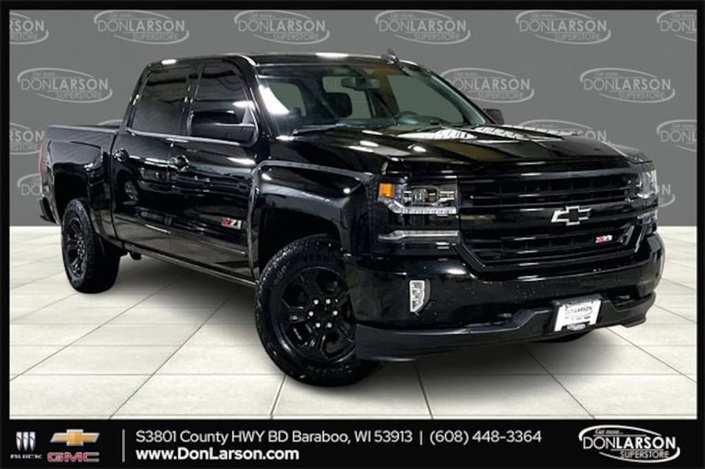 Used 2017 Chevrolet Silverado 1500 LTZ Truck Crew Cab