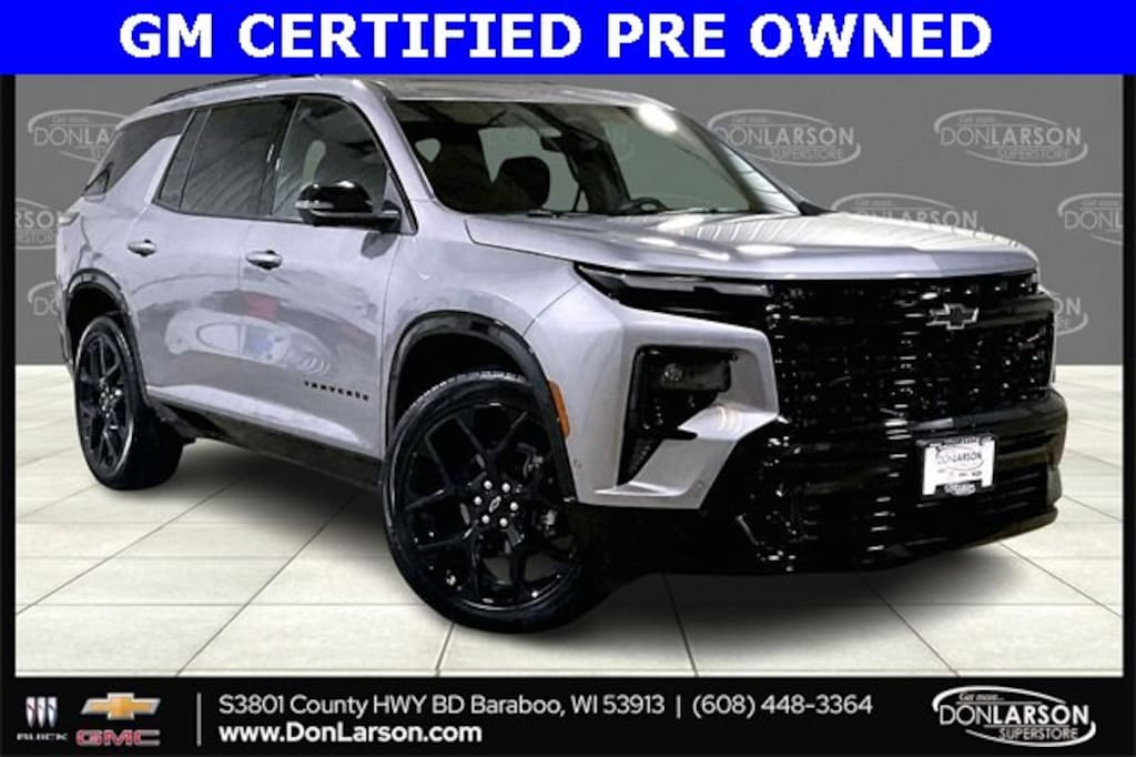 Certified 2025 Chevrolet Traverse RS SUV