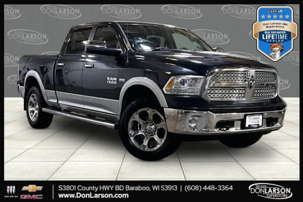 Used 2015 Ram 1500 Laramie Truck Crew Cab