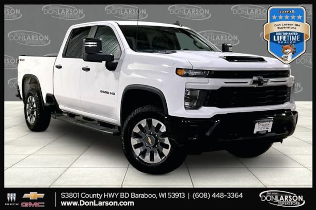 Used 2024 Chevrolet Silverado 2500 HD Custom Truck Crew Cab