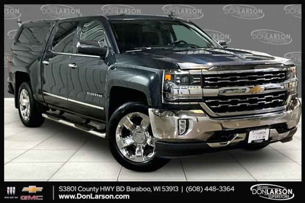 Used 2018 Chevrolet Silverado 1500 LTZ Truck Crew Cab