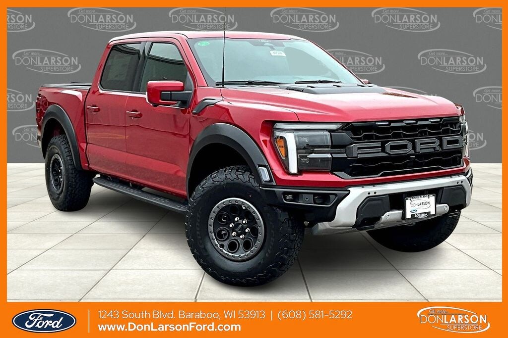 New 2025 Ford F-150 Raptor Truck SuperCrew Cab