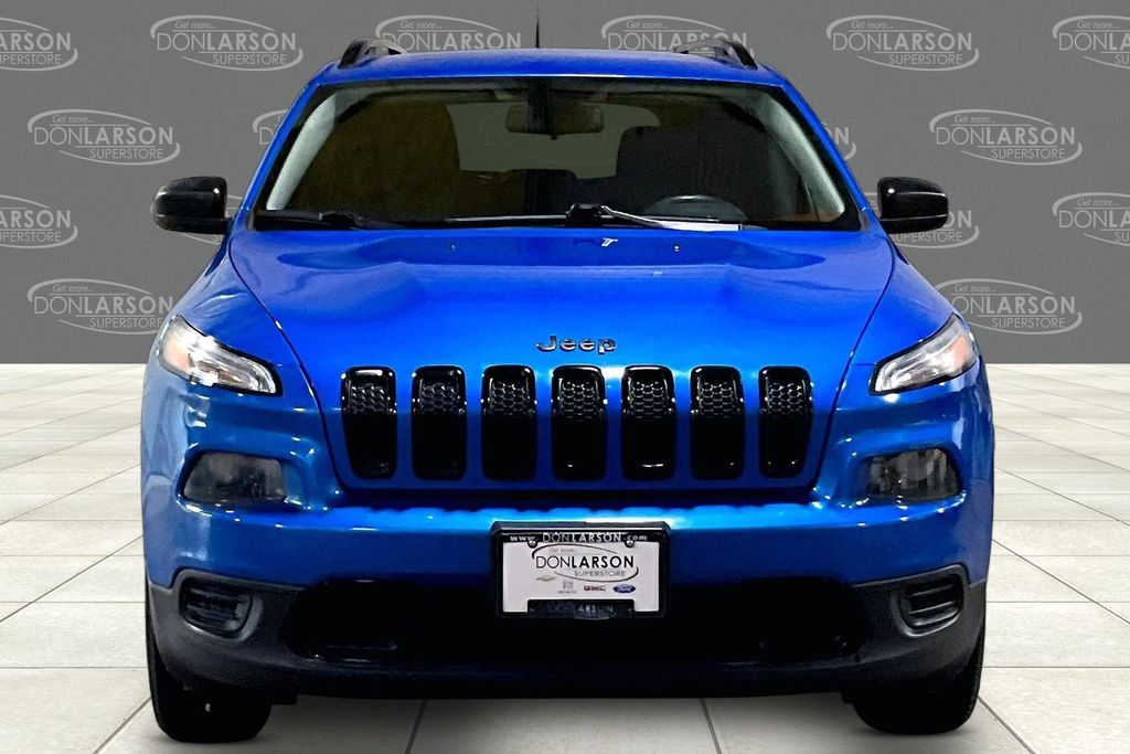 Certified 2017 Jeep Cherokee Sport Altitude with VIN 1C4PJMAB2HW584011 for sale in Baraboo, WI