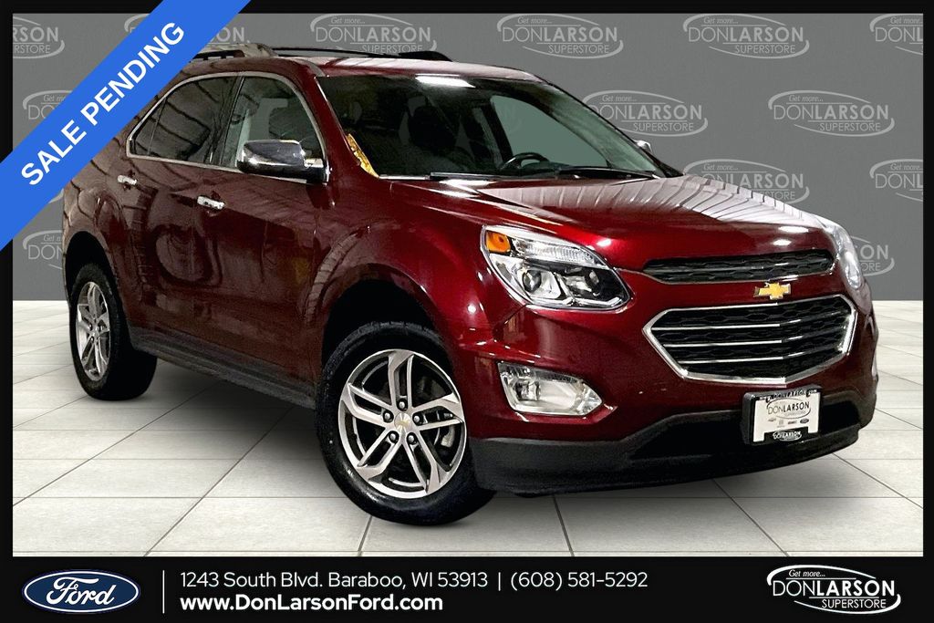 2016 Chevrolet Equinox Rojo (Siren Red Tintcoat) SUV/Crossover Tracción en las cuatro ruedas 6 velocidades Automática marcha alta