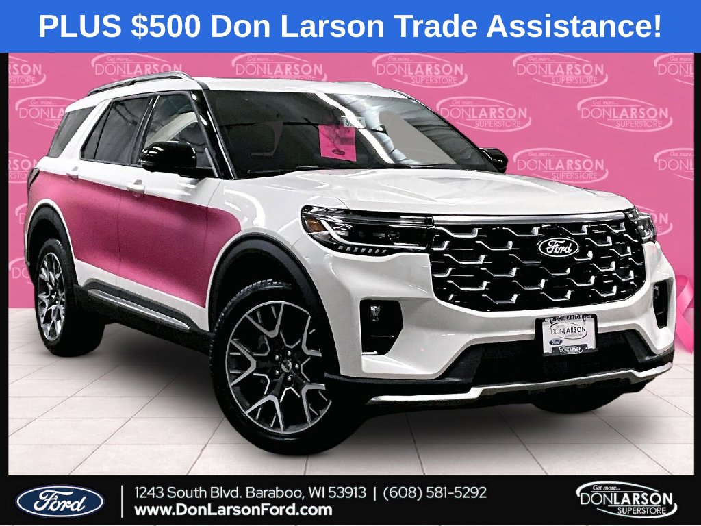 New 2027 Ford Explorer Custom Platinum SUV