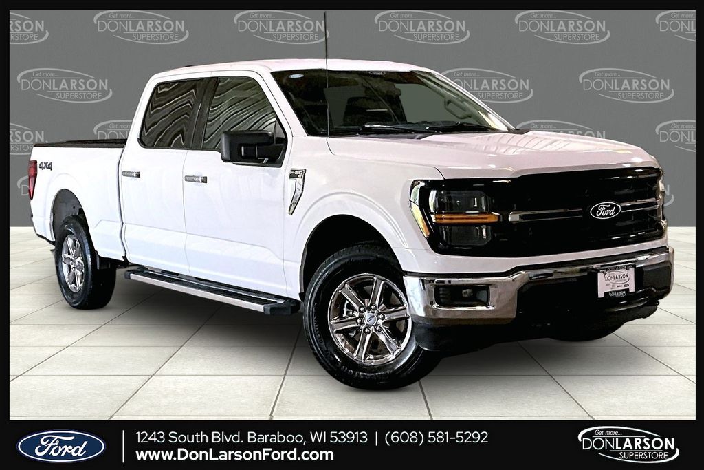 Oxford White 2025 Ford F-150 Pickup Truck Four-Wheel Drive Automatic
