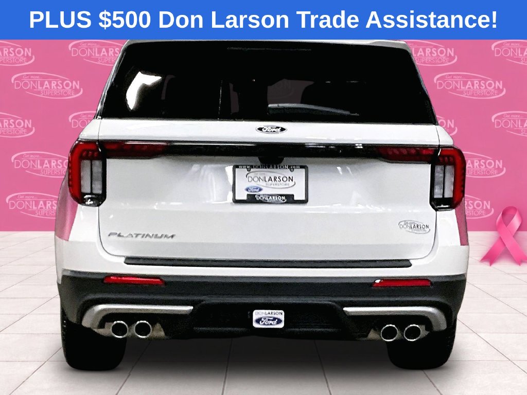 New 2027 Ford Explorer Custom Platinum SUV