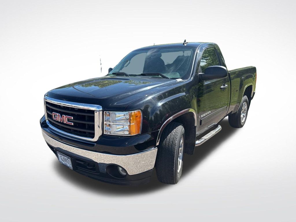 Onyx Black 2008 GMC Sierra 1500 SLE1 Ext. Cab SB Pickup Truck 4X2 4-Speed Automatic Overdrive