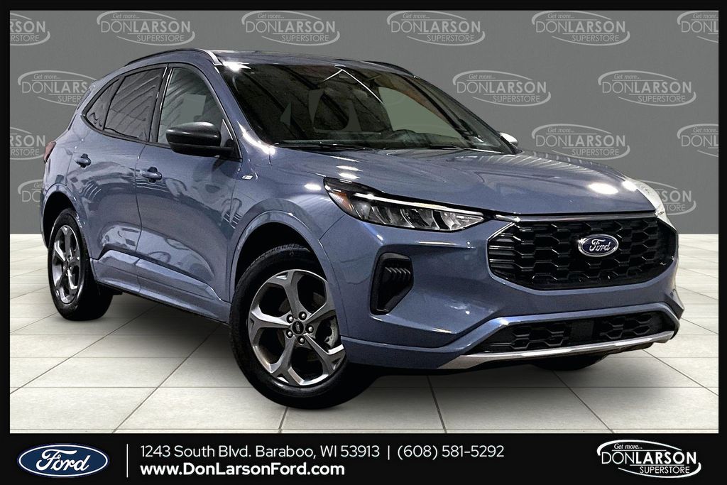 Vapor Blue 2024 Ford Escape SUV / Crossover All-Wheel Drive 8-Speed Automatic
