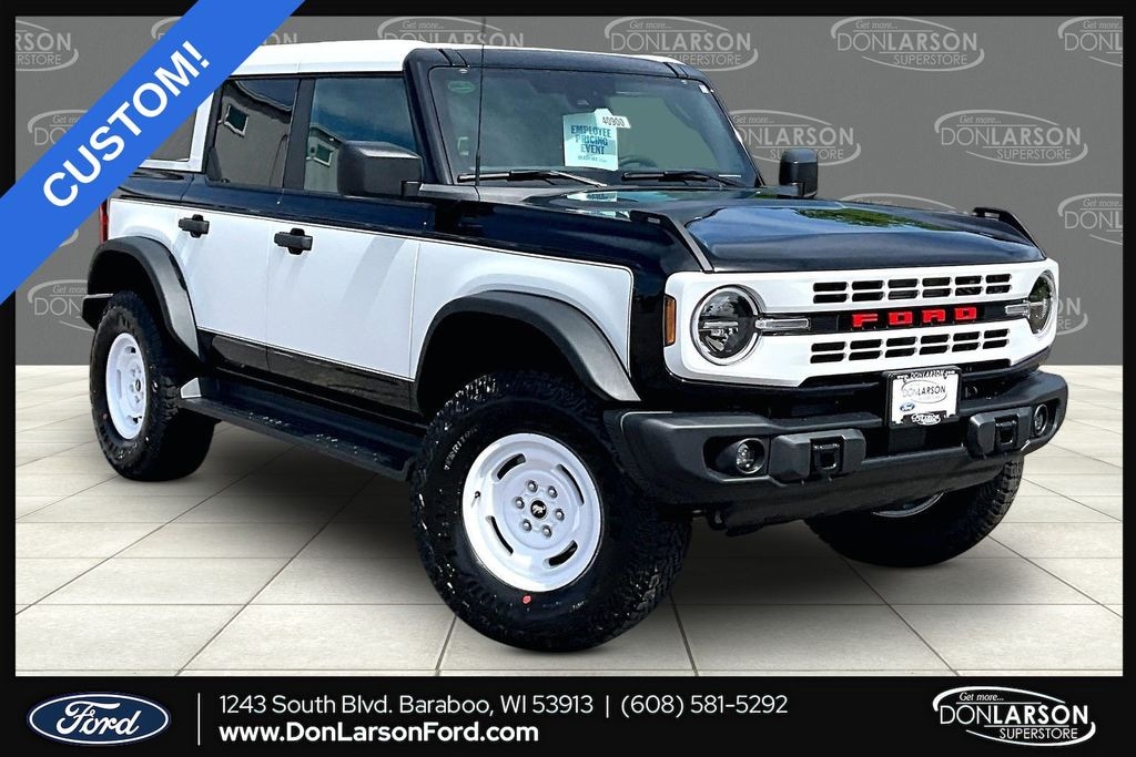 New 2026 Ford Bronco Custom Heritage Edition SUV