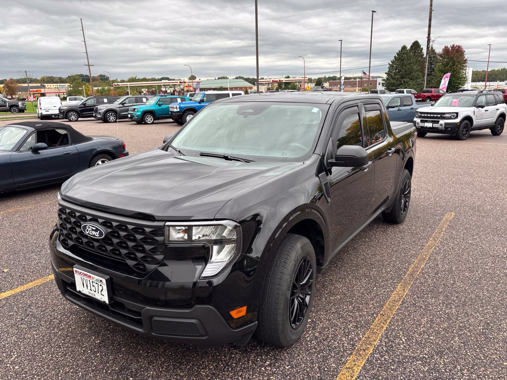 Shadow Black 2025 Ford Maverick Pickup Truck All-Wheel Drive 8-Speed Automatic