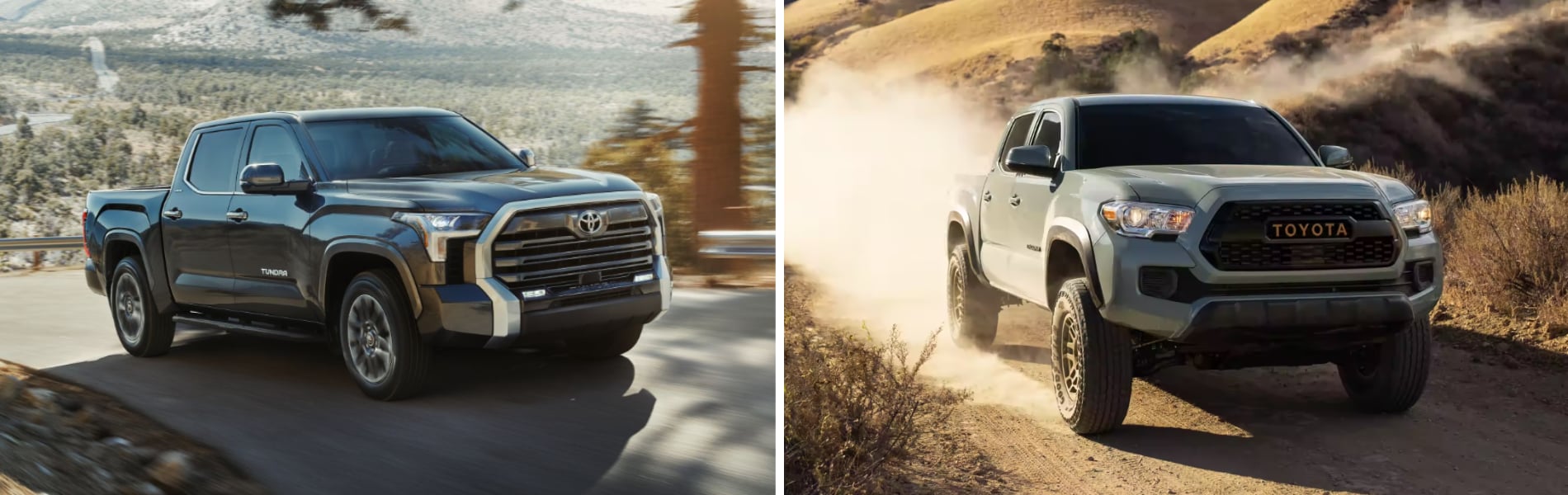 2024 Toyota Tundra vs Toyota Tacoma