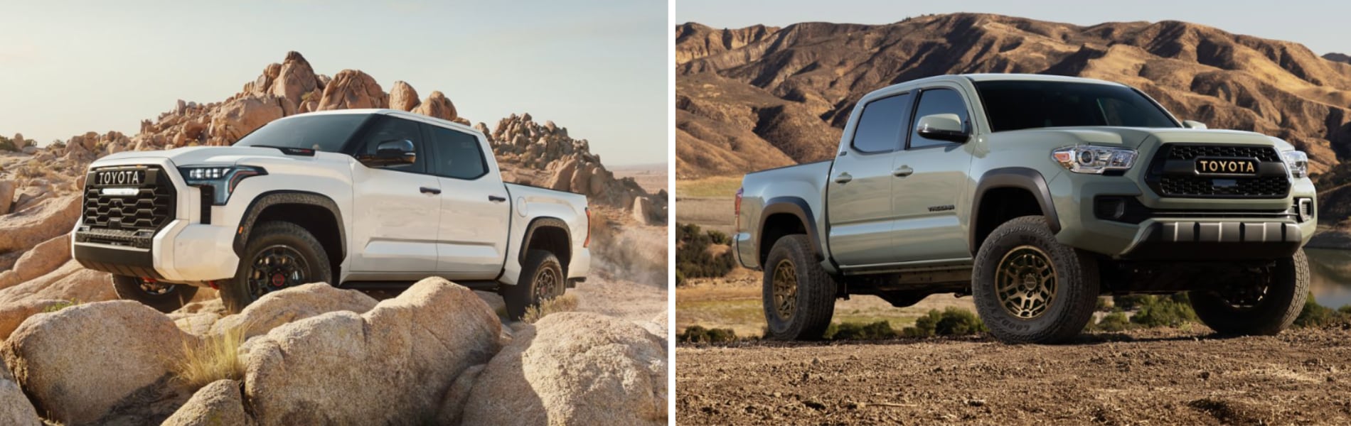 2024 Toyota Tundra vs Toyota Tacoma Difference