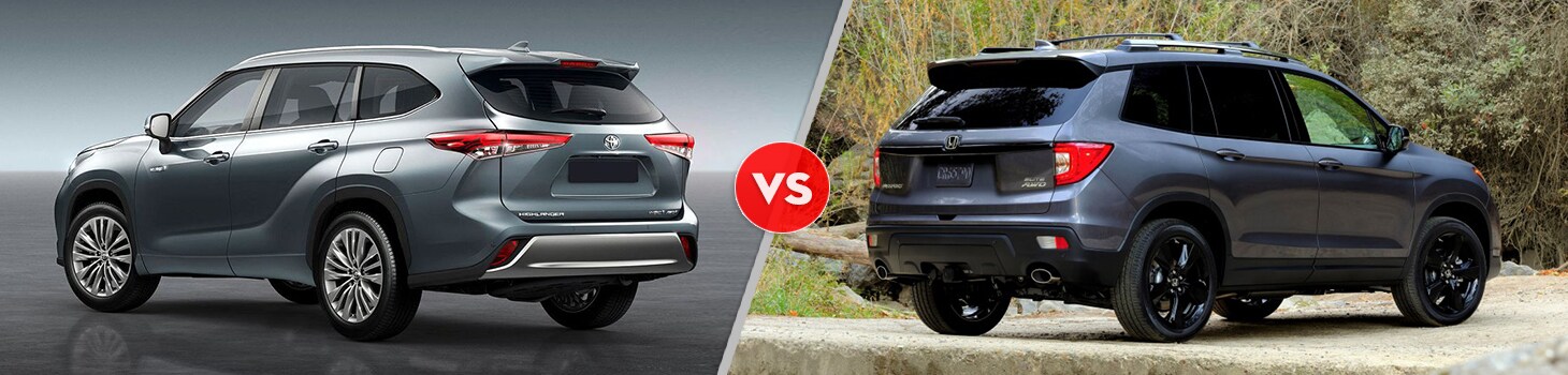 Toyota Highlander vs Honda Passport Comparison